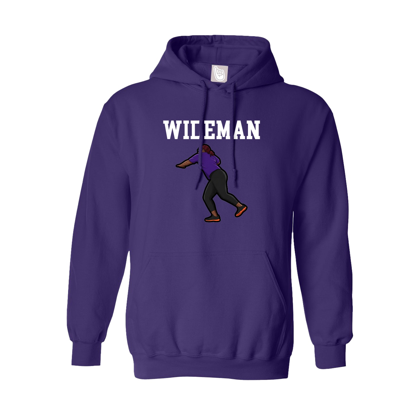 Hoodie — Shirsey in Purple