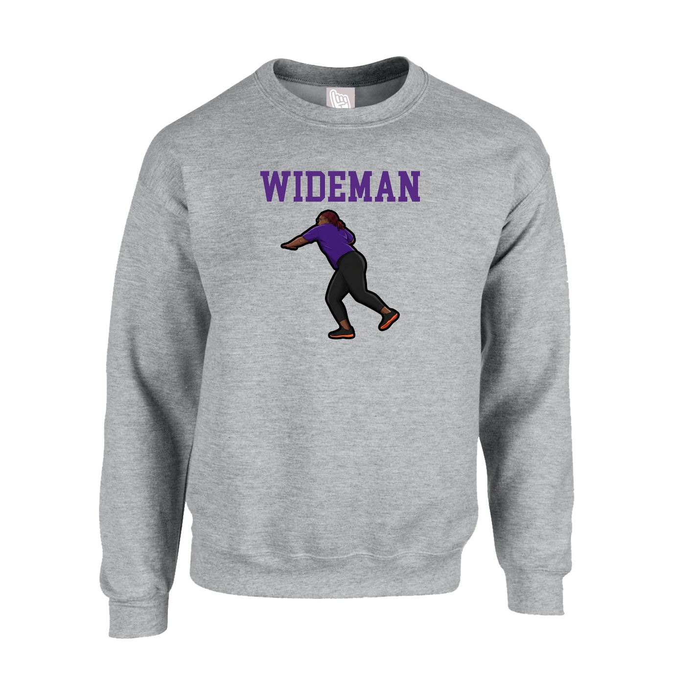 Fleece Crew — Shirsey in Grey