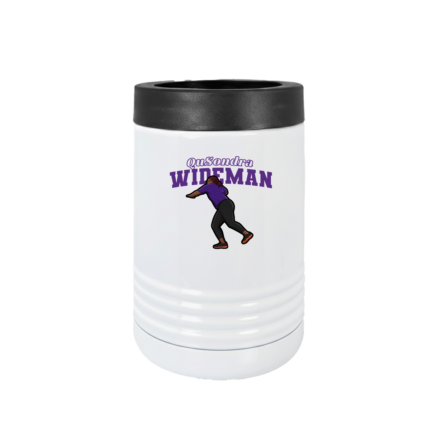 Beverage Holder — Name Arch in White