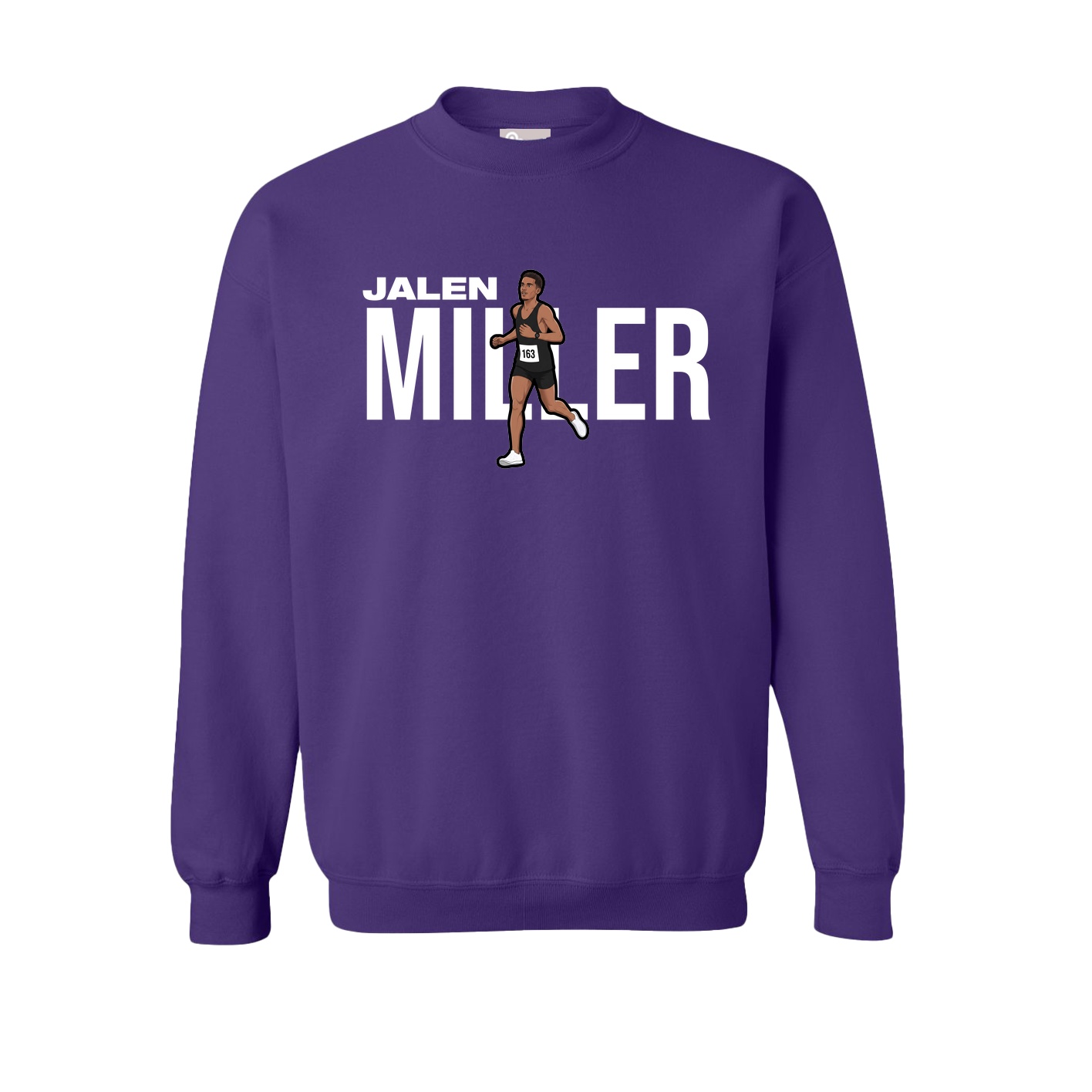 Fleece Crew — Player Name in Purple