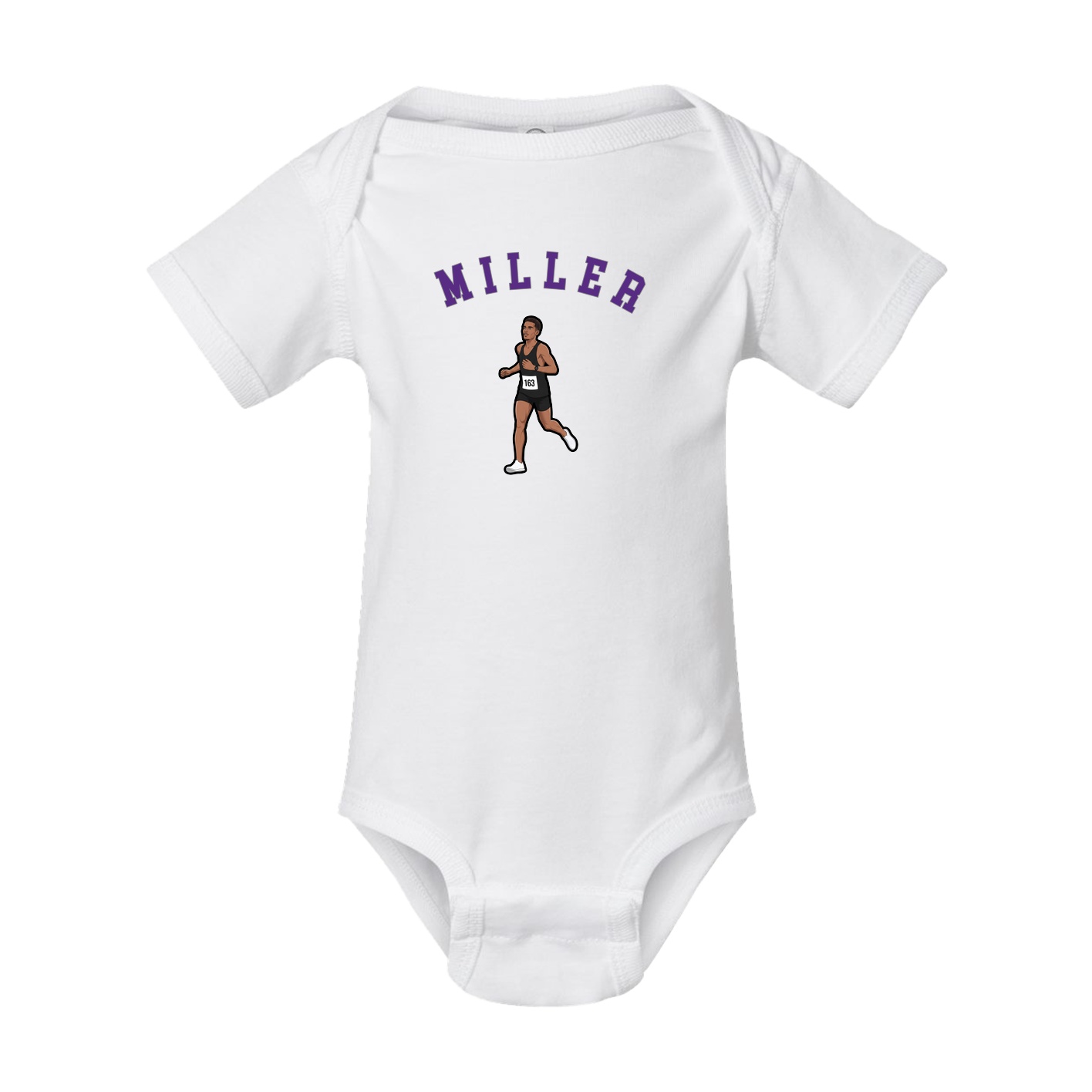 Baby Onesie — Shirsey Arch in White