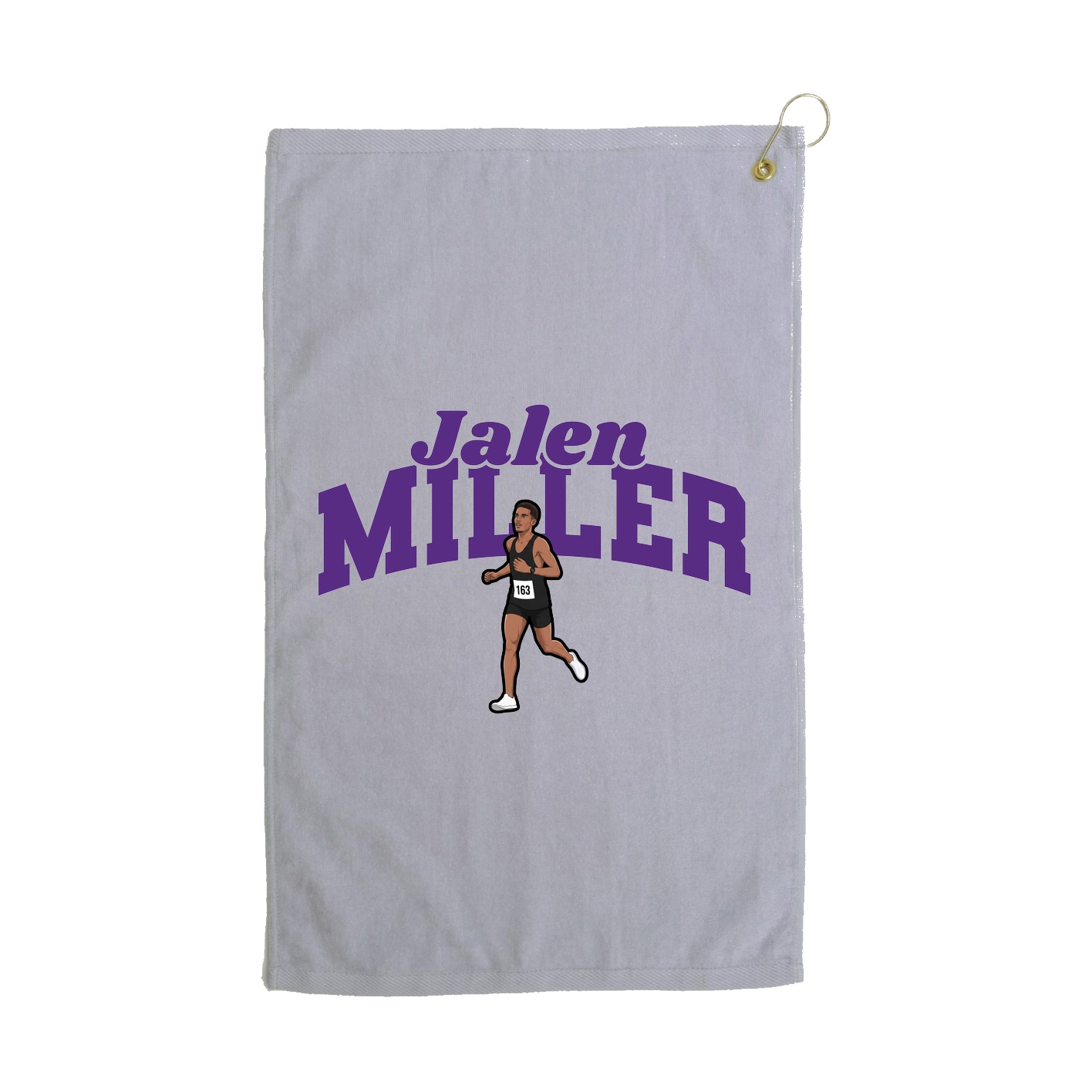 Golf Towel — Signature Arch in Grey