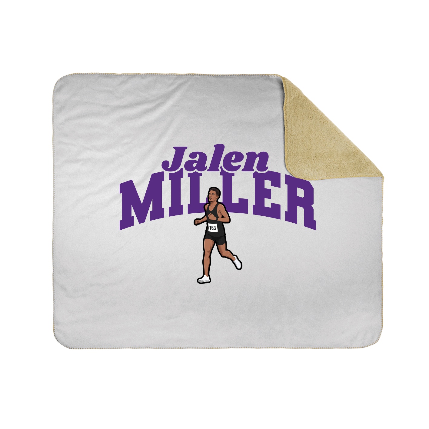 Throw Blanket — Signature Arch in White