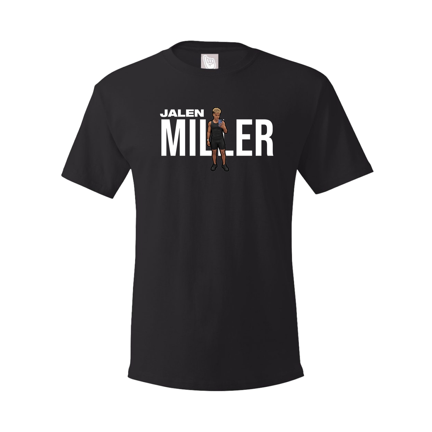 Tee — Player Name in Black