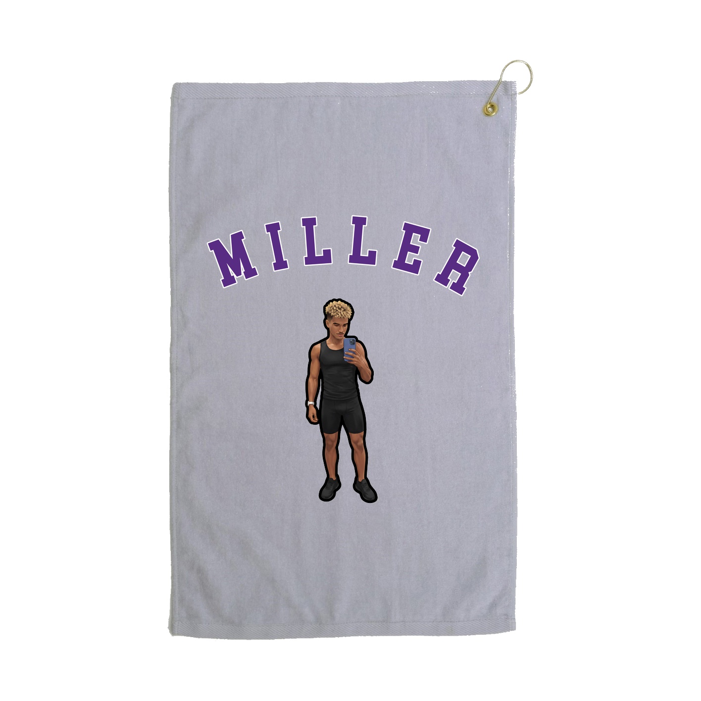 Golf Towel — Shirsey Arch in Grey