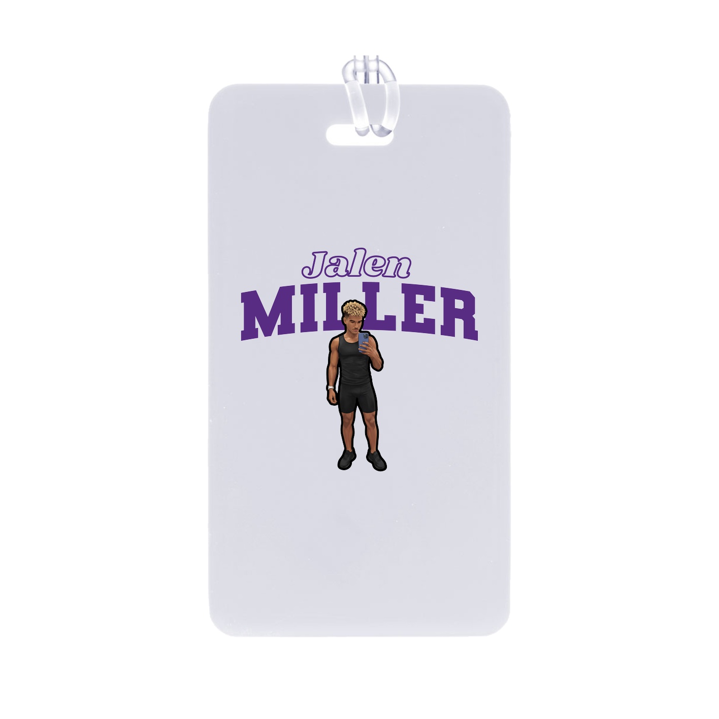 Bag Tag — Name Arch in Classic