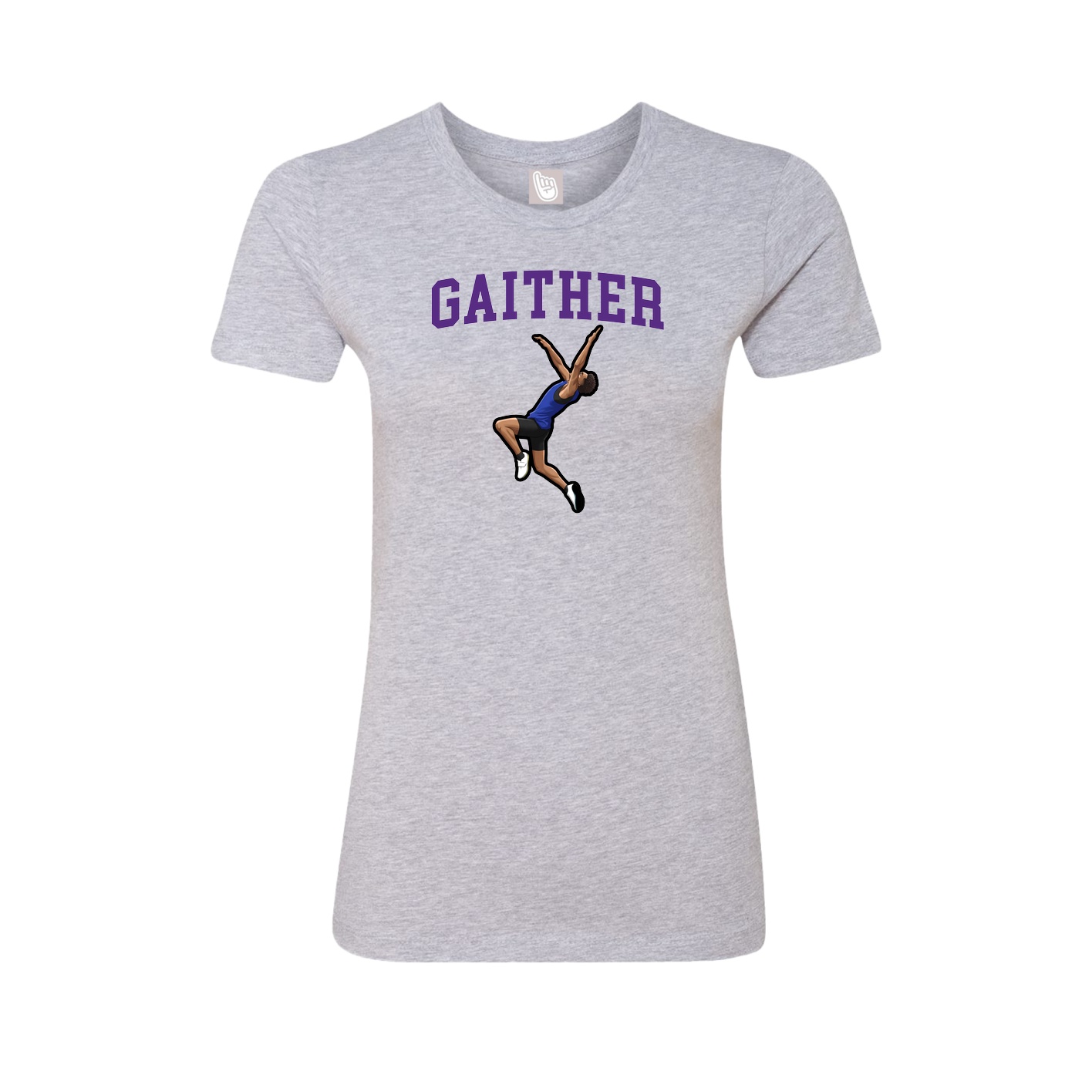 Fitted Women's Tee — Shirsey in Grey
