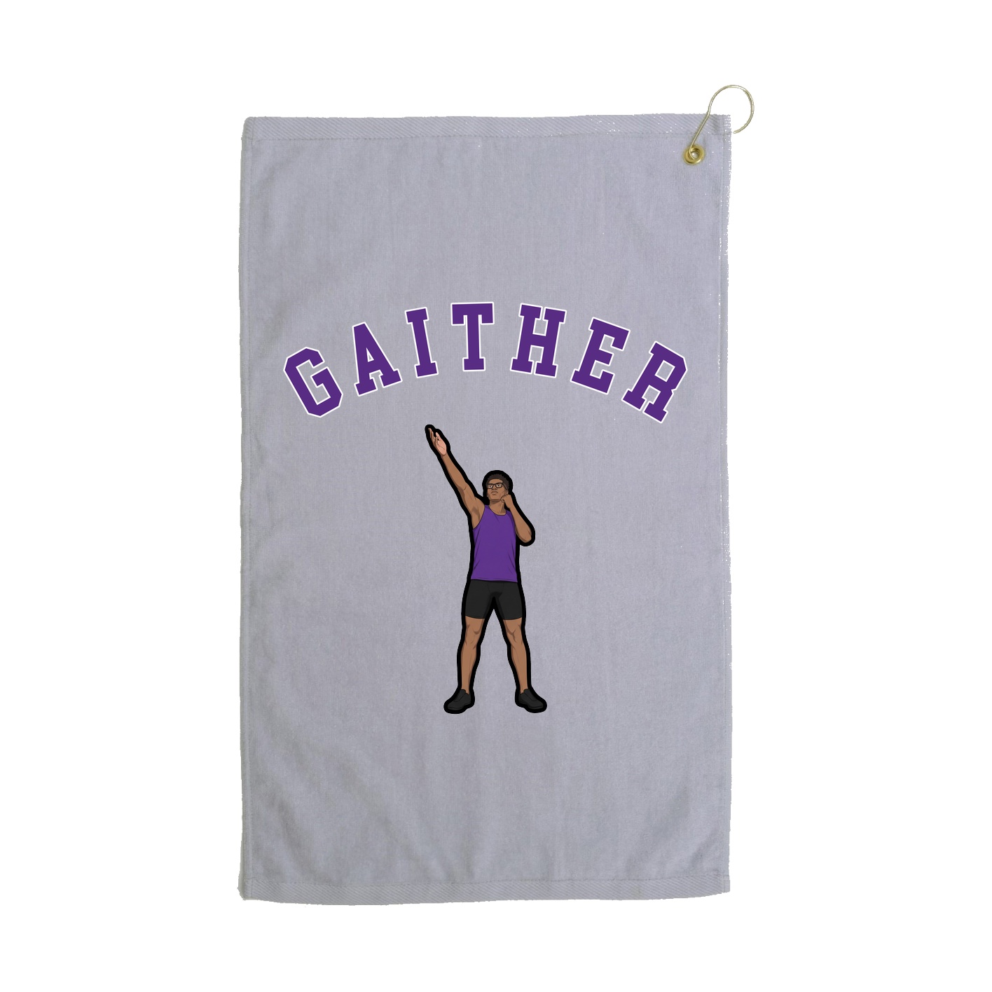 Golf Towel — Shirsey Arch in Grey