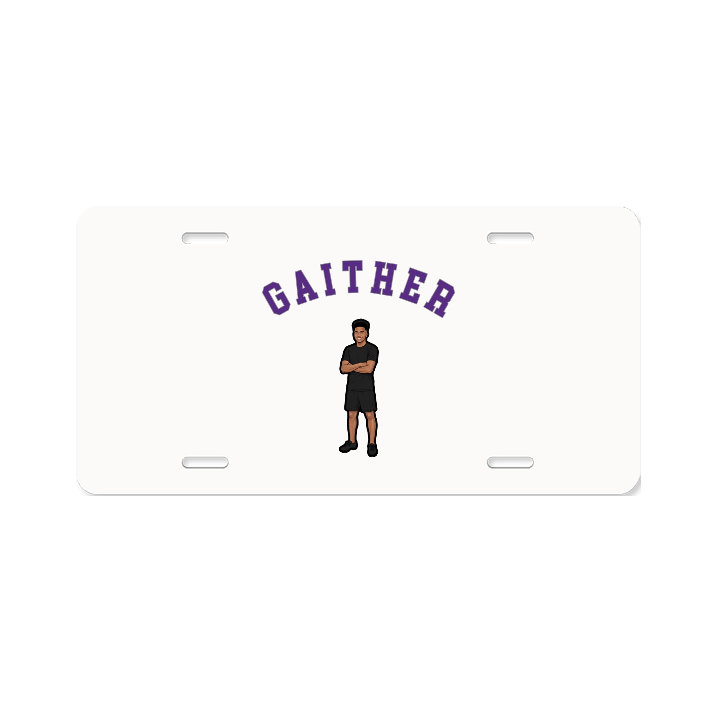 License Plate — Shirsey Arch in Classic