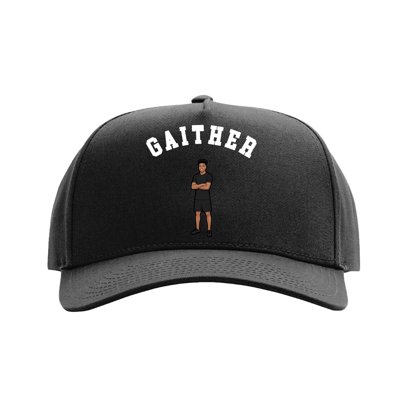 Full Fabric Five-Panel Champ Cap