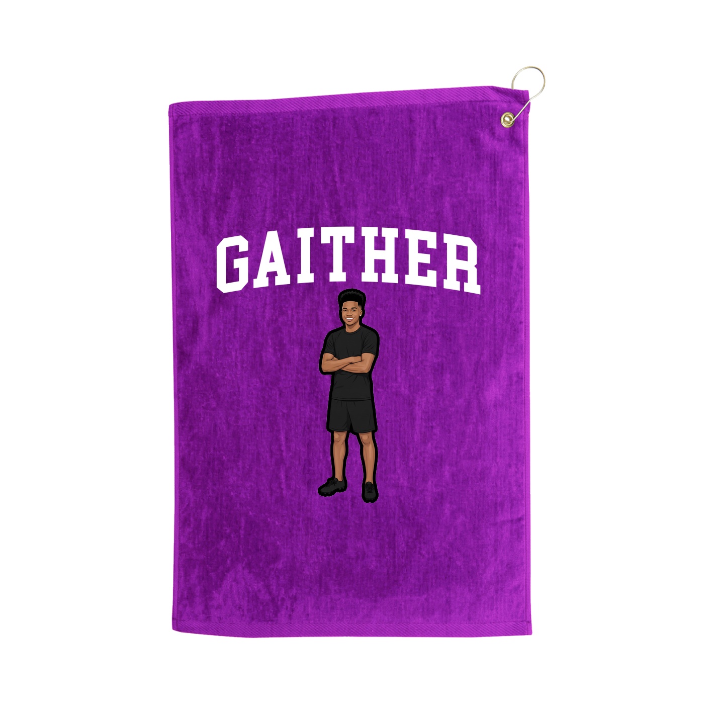 Golf Towel — Shirsey in Purple