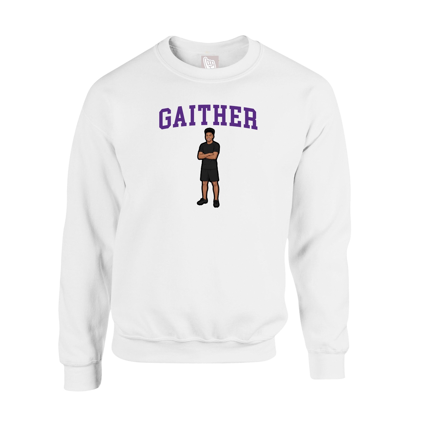Fleece Crew — Shirsey in White