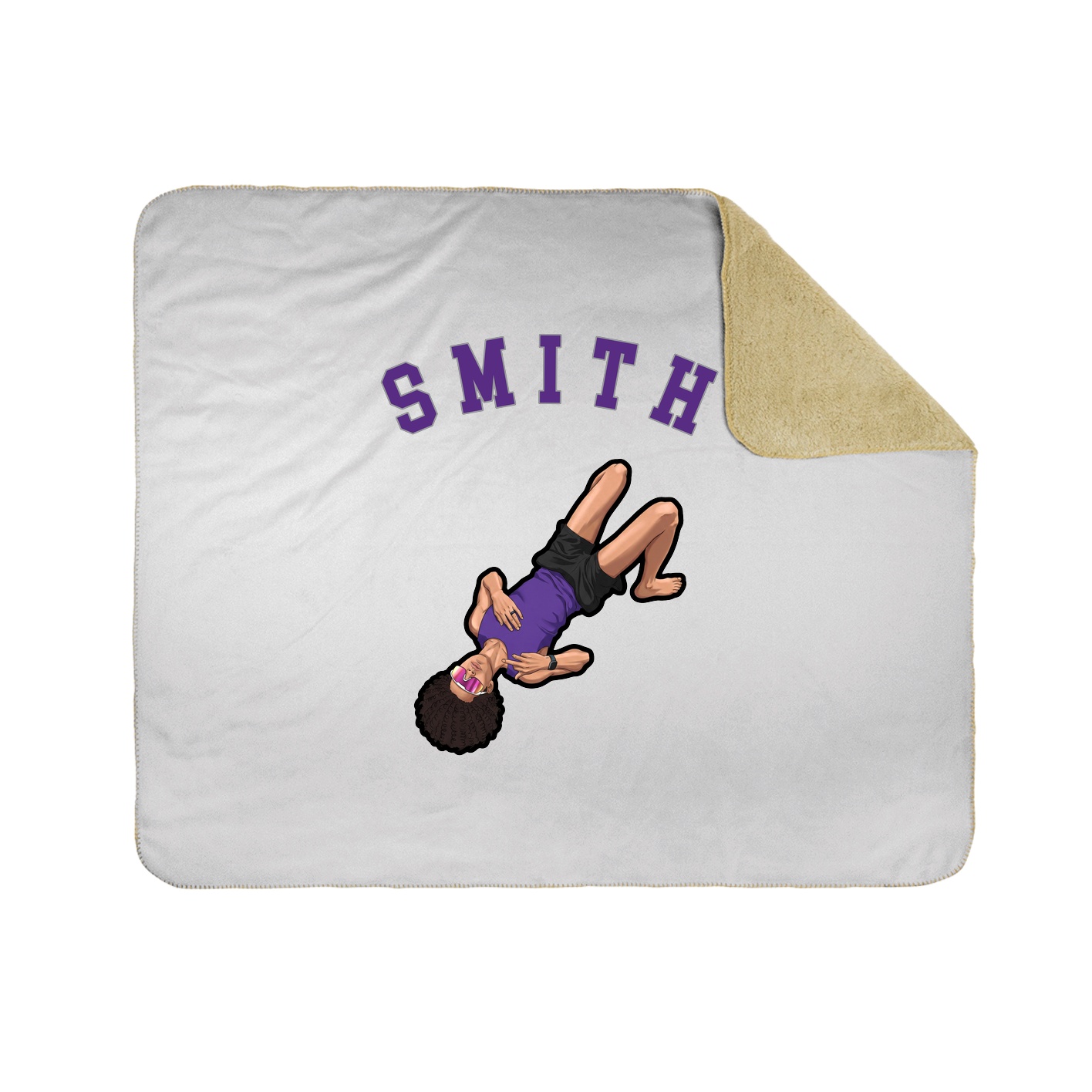 Throw Blanket — Shirsey Arch in White
