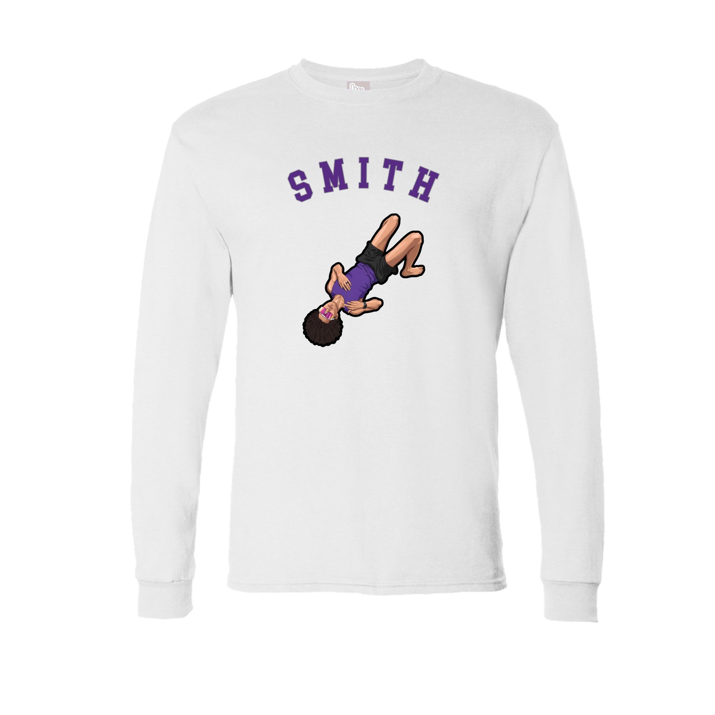 Long Sleeve Tee — Shirsey Arch in White