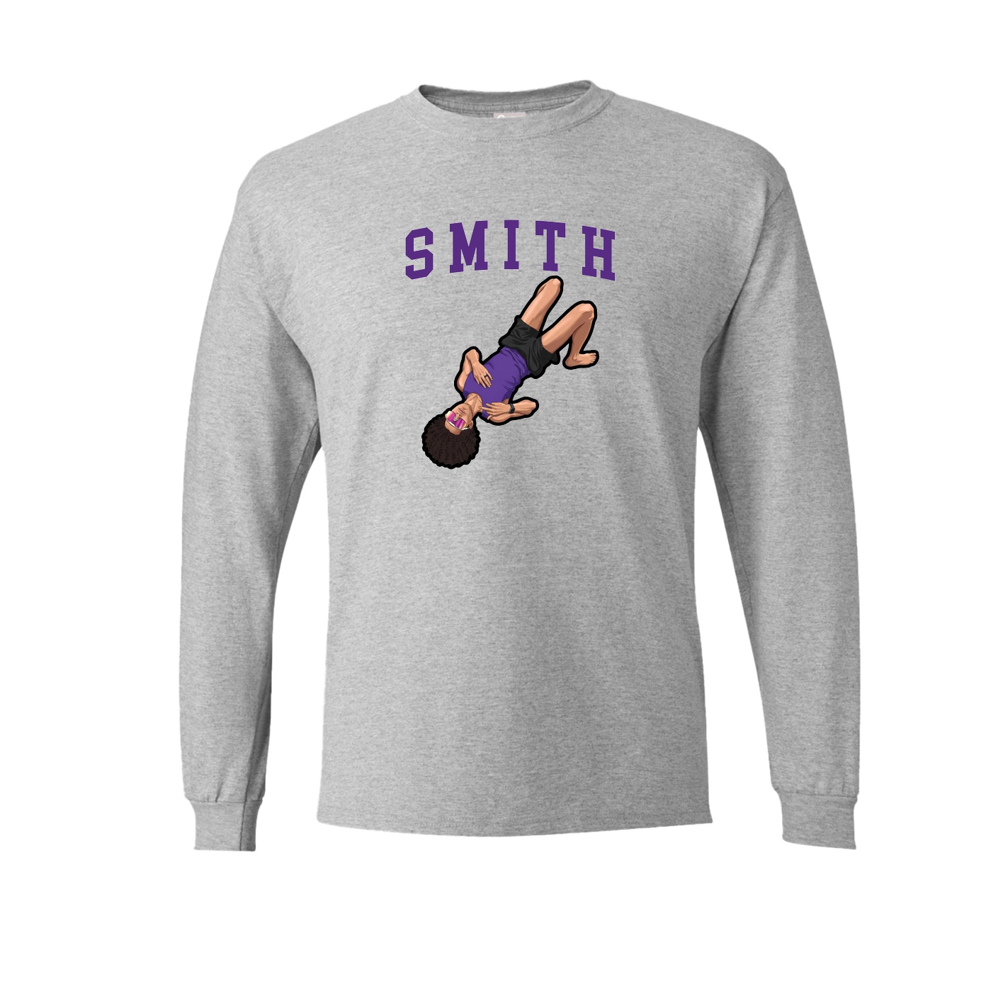 Long Sleeve Tee — Shirsey in Grey