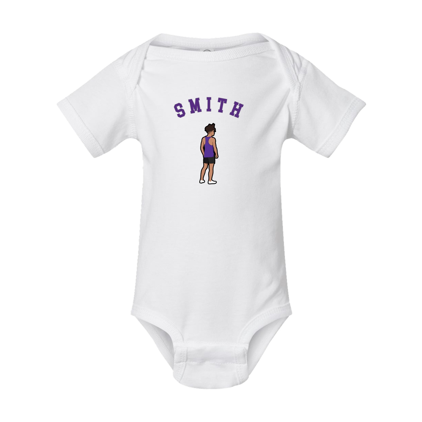 Baby Onesie — Shirsey Arch in White