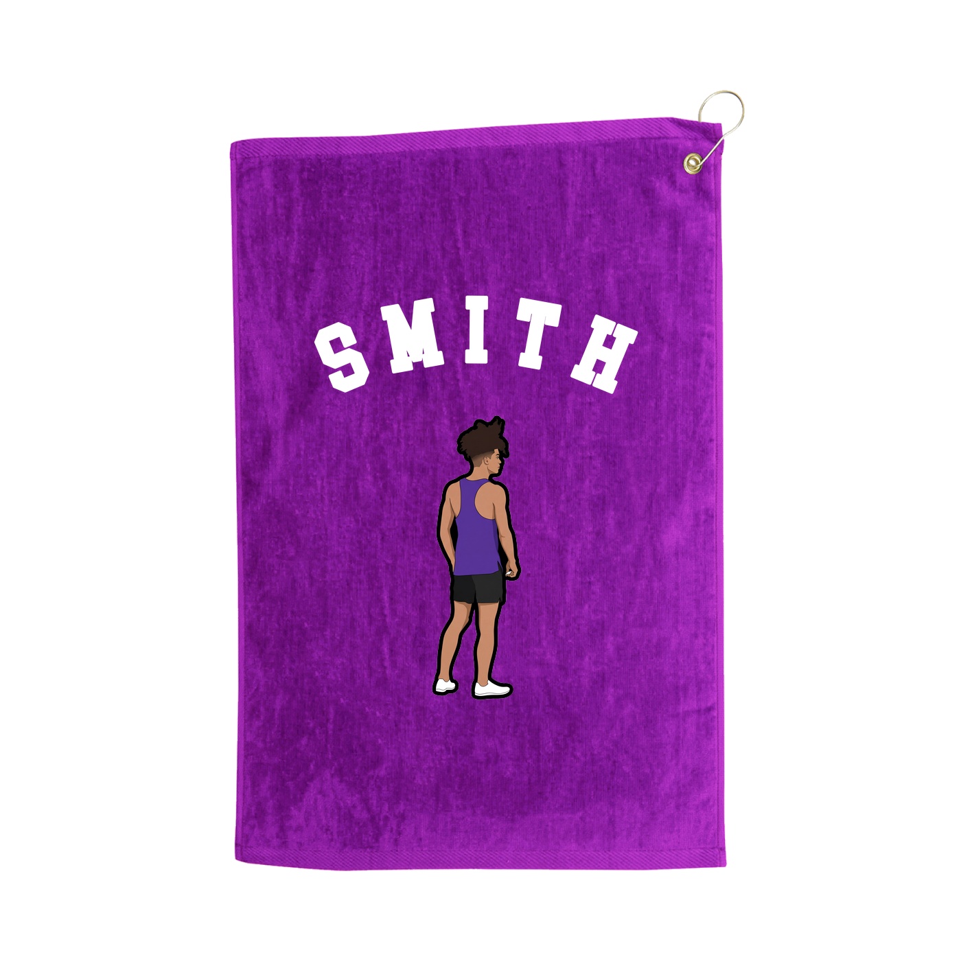 Golf Towel — Shirsey Arch in Purple