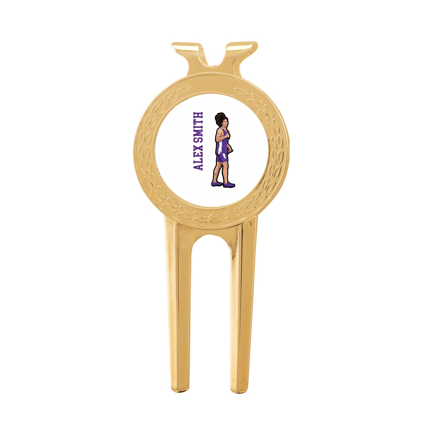 Divot Tool with Ball Marker — Name Vertical in Classic