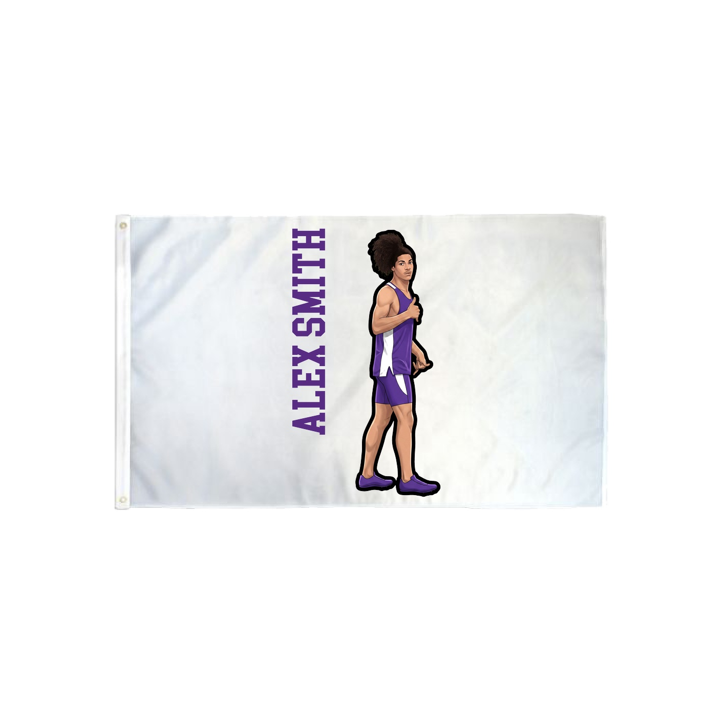 3x5 Flag — Name Vertical in Classic