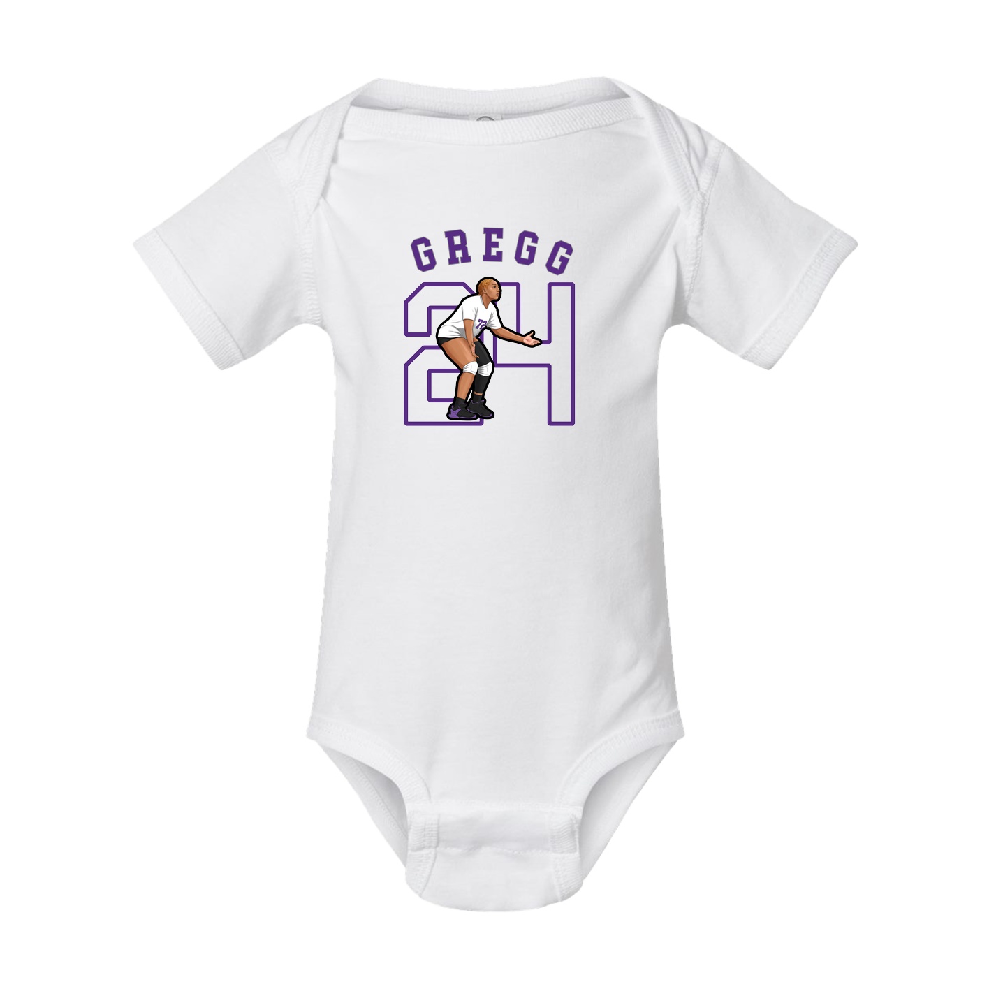 Baby Onesie — Shirsey Arch in White