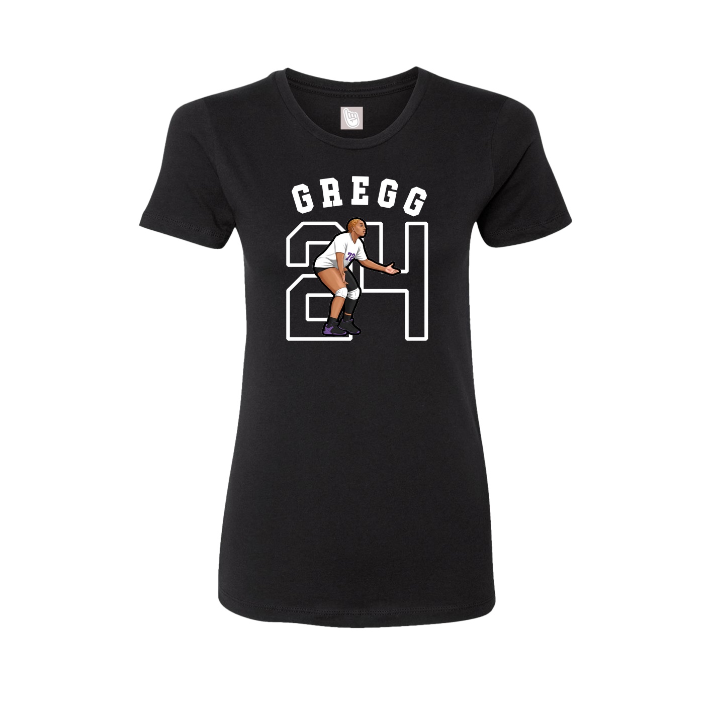 Womens Tee — Shirsey Arch in Black