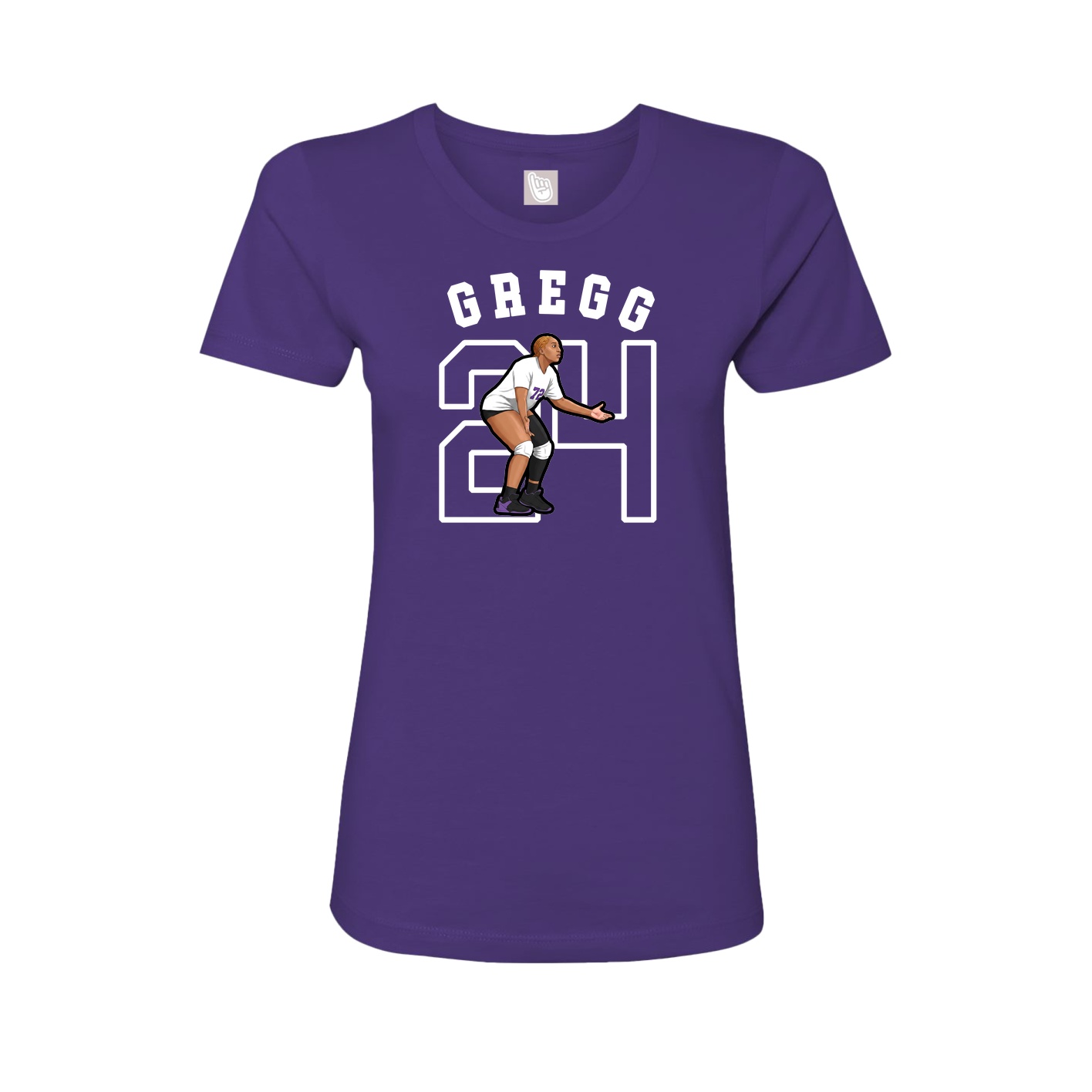 Womens Tee — Shirsey Arch in Purple