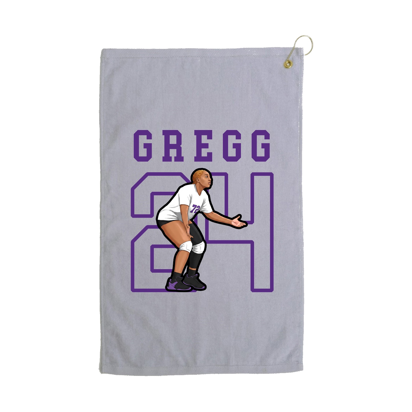 Golf Towel — Shirsey in Grey