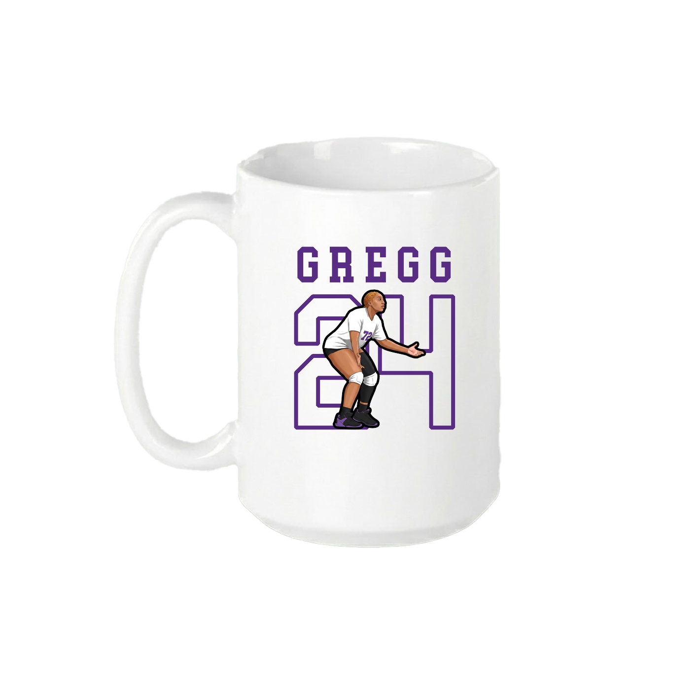 15oz Coffee Mug — Shirsey in White