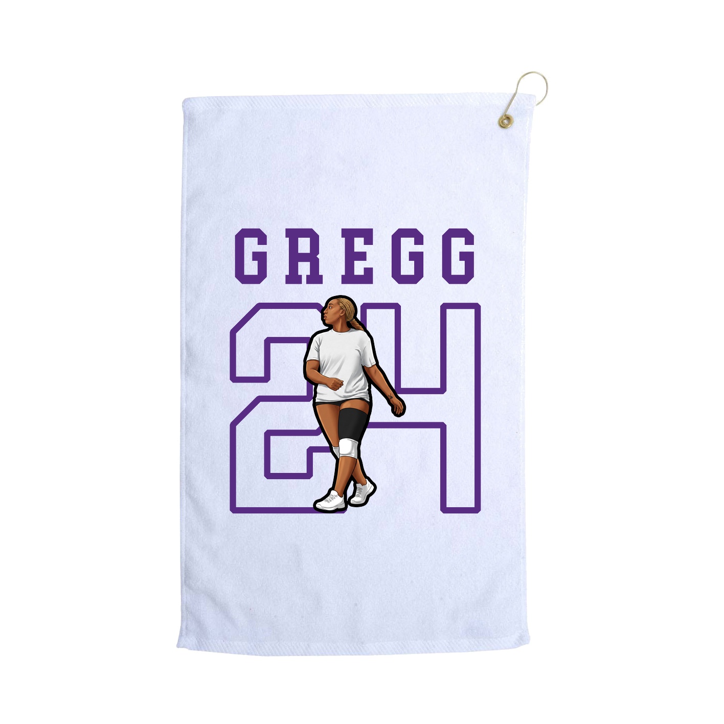 Golf Towel — Shirsey in White