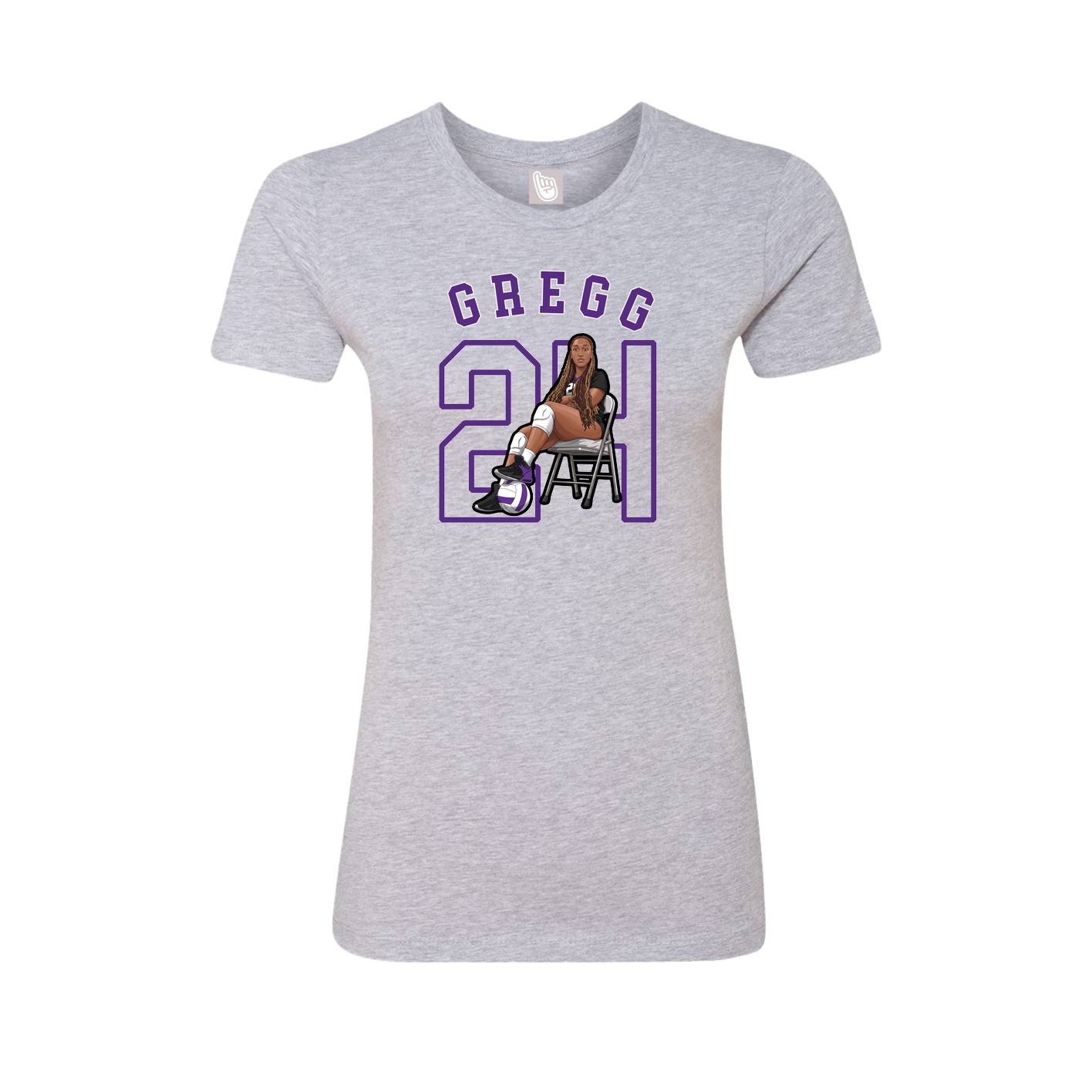 Womens Tee — Shirsey Arch in Grey