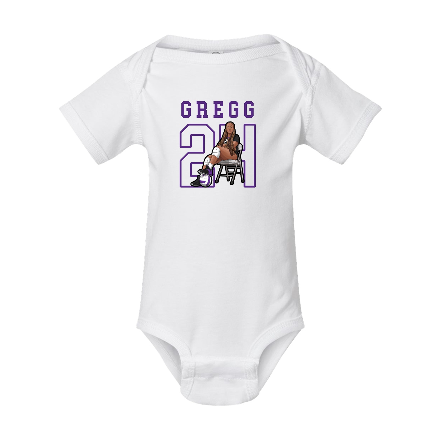 Baby Onesie — Shirsey in White