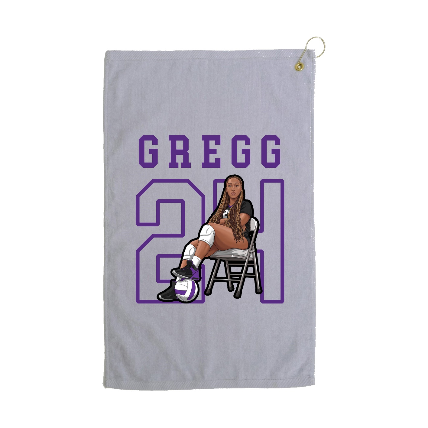 Golf Towel — Shirsey in Grey