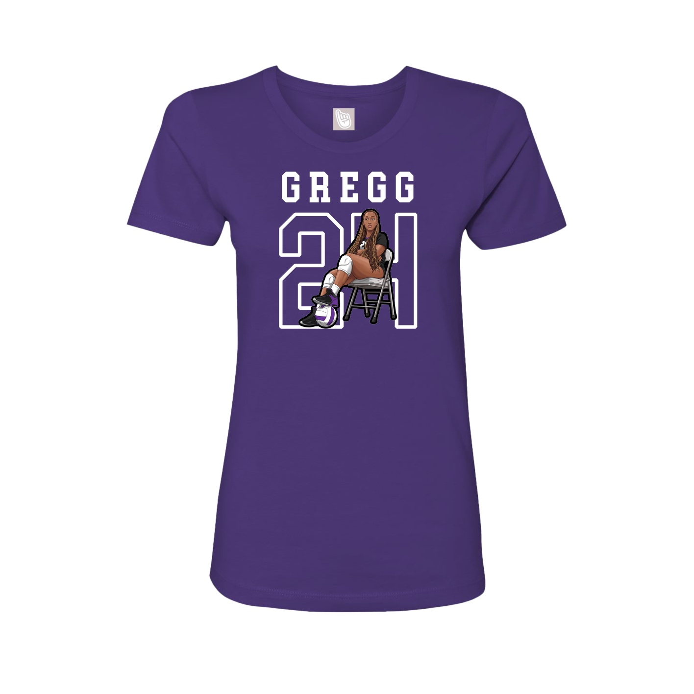 Womens Tee — Shirsey in Purple