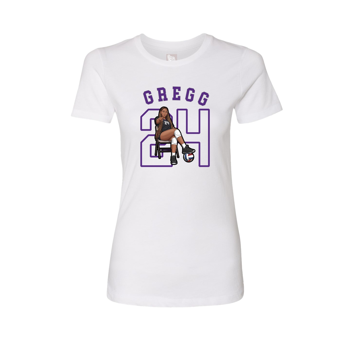 Womens Tee — Shirsey Arch in White