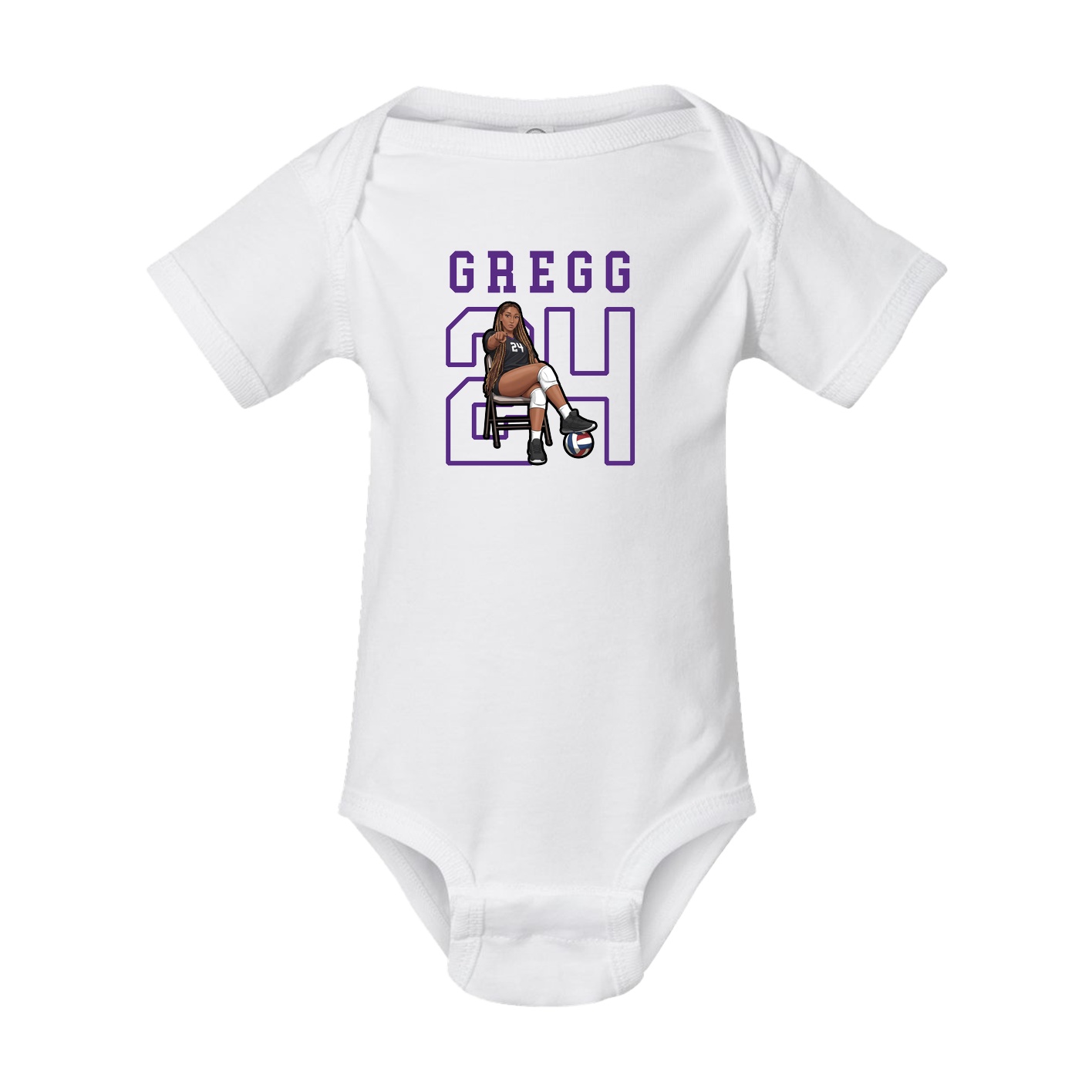 Baby Onesie — Shirsey in White