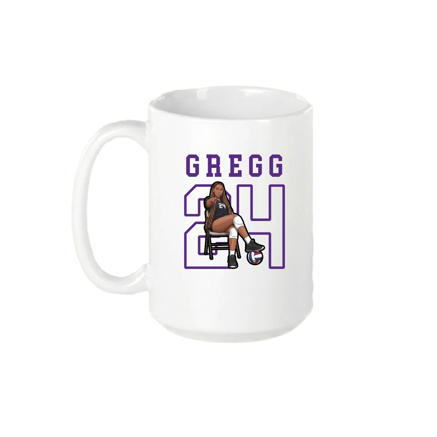 15oz Coffee Mug — Shirsey in White