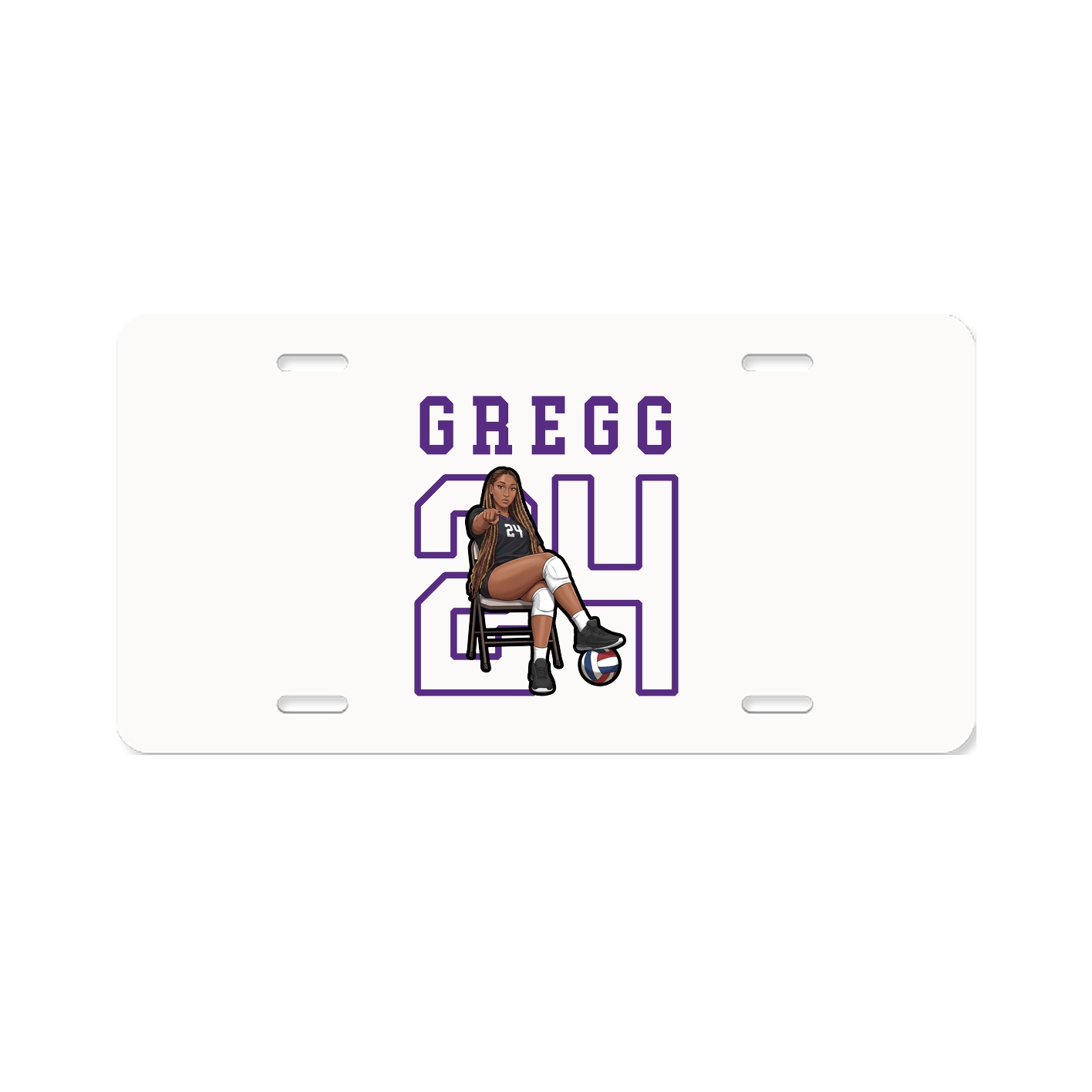 Aluminum License Plate