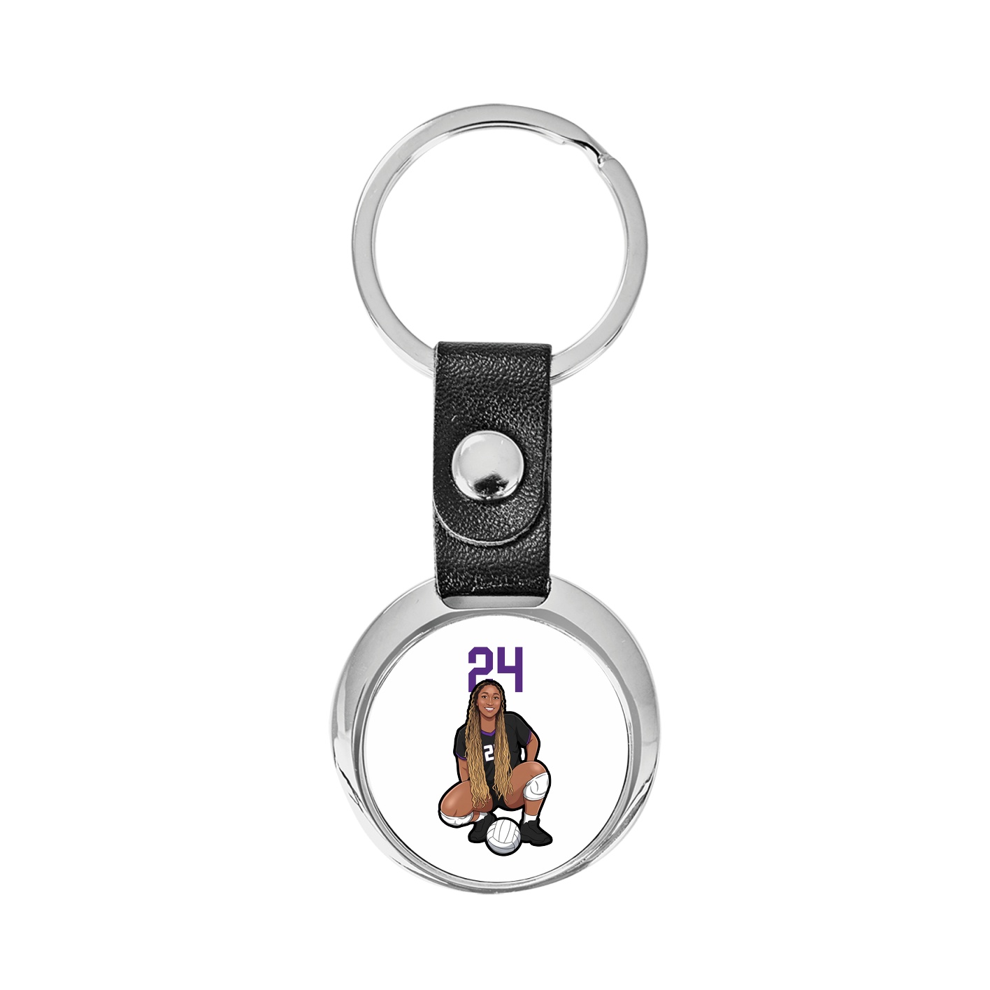 Key Chain — Number Top in Classic