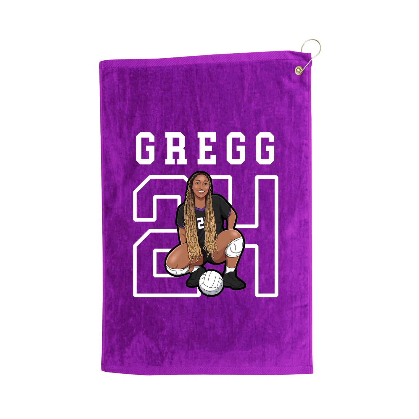 Golf Towel — Shirsey in Purple