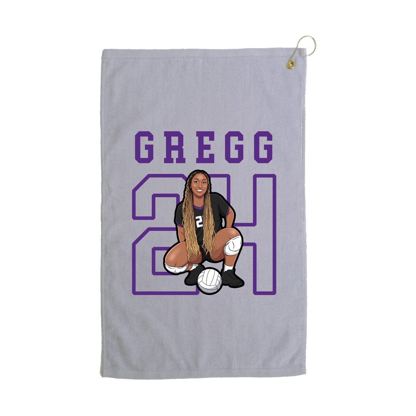 Golf Towel — Shirsey in Grey