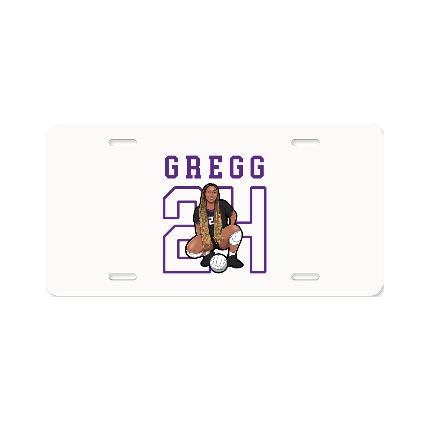 License Plate — Shirsey in Classic