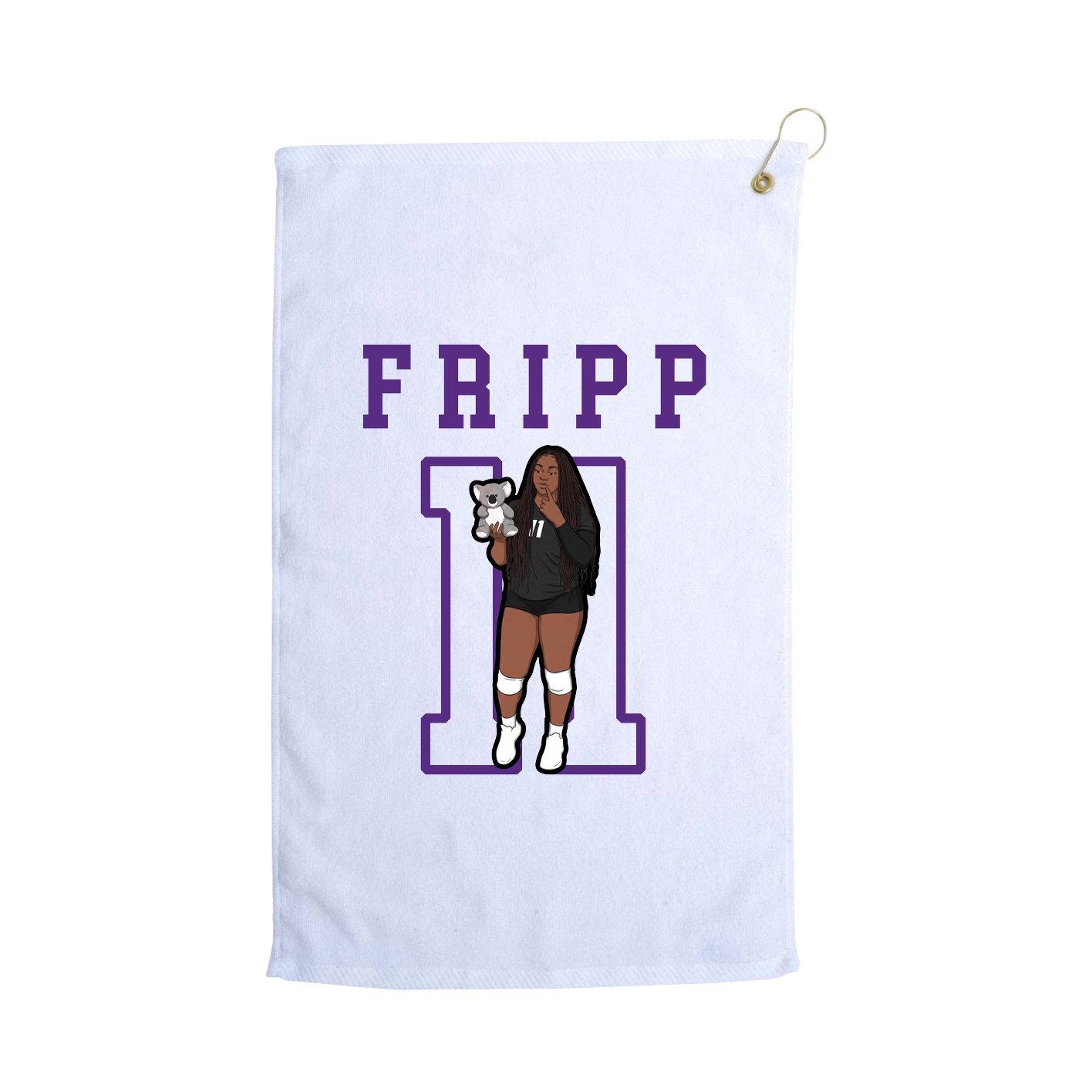 Golf Towel — Shirsey in White