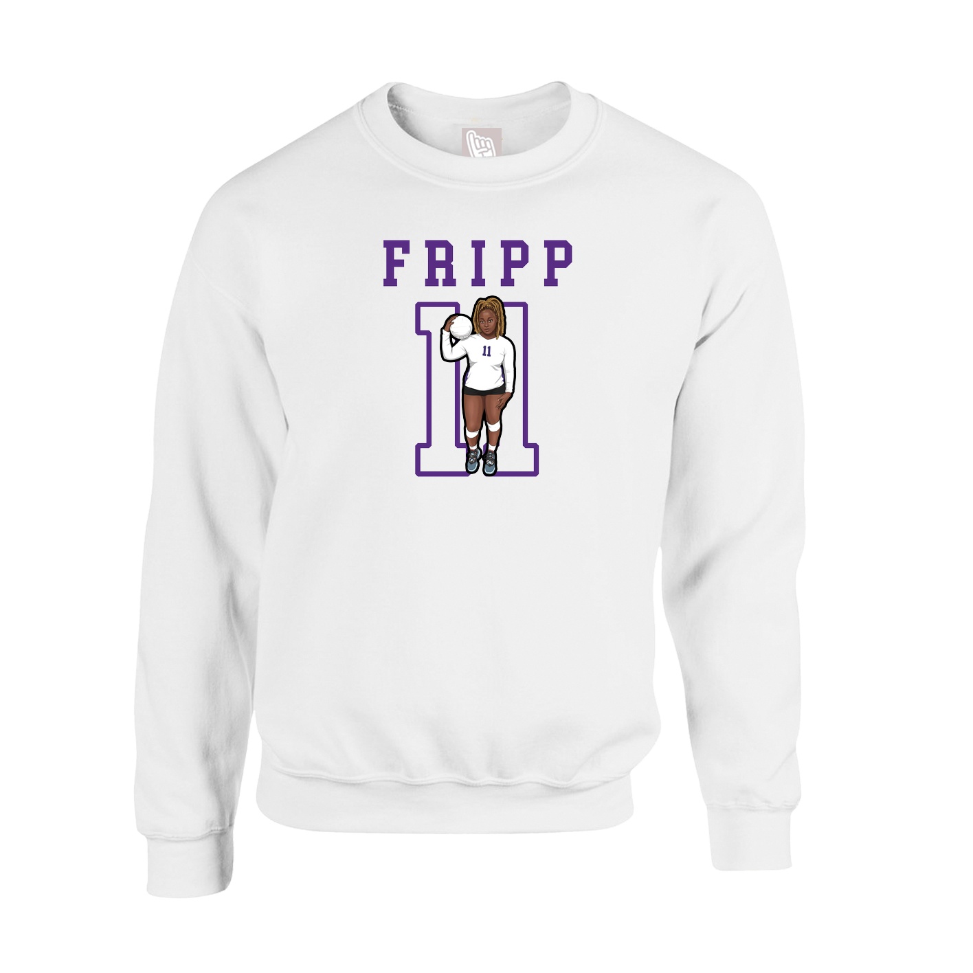 Fleece Crew — Shirsey in White