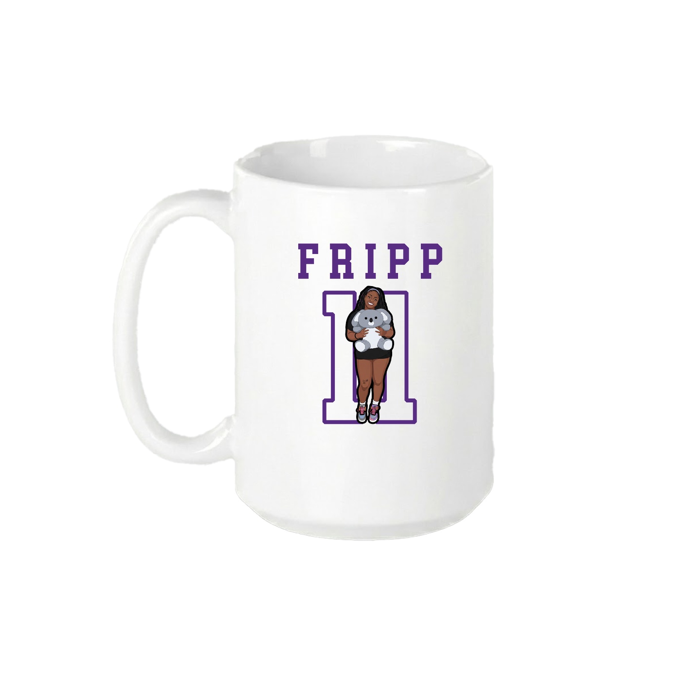 15oz Coffee Mug — Shirsey in White