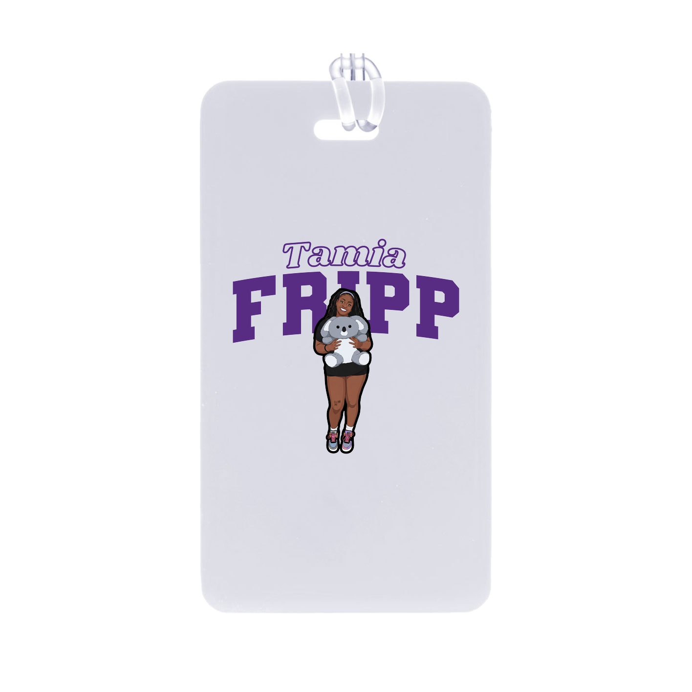 Bag Tag — Name Arch in Classic