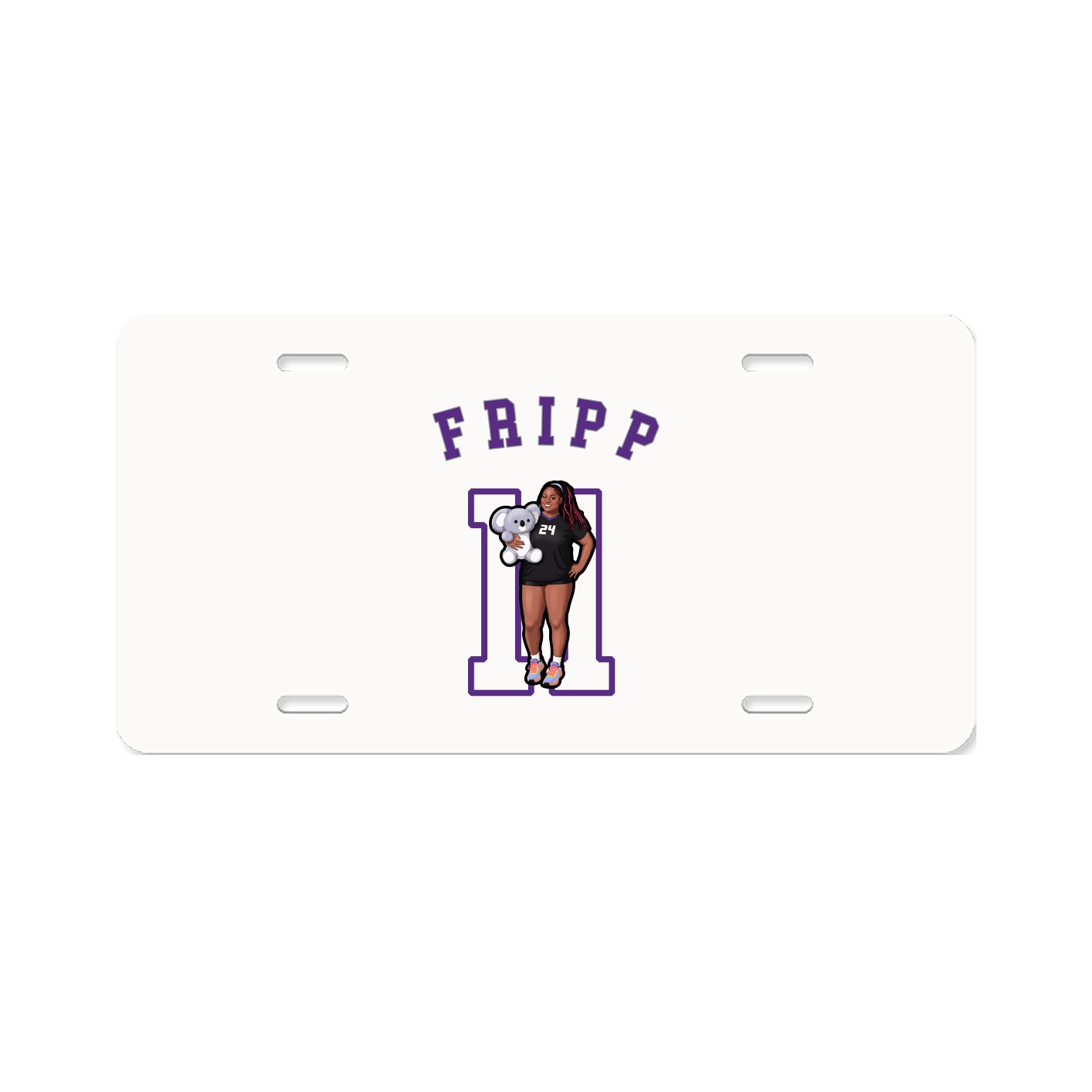 License Plate — Shirsey Arch in Classic