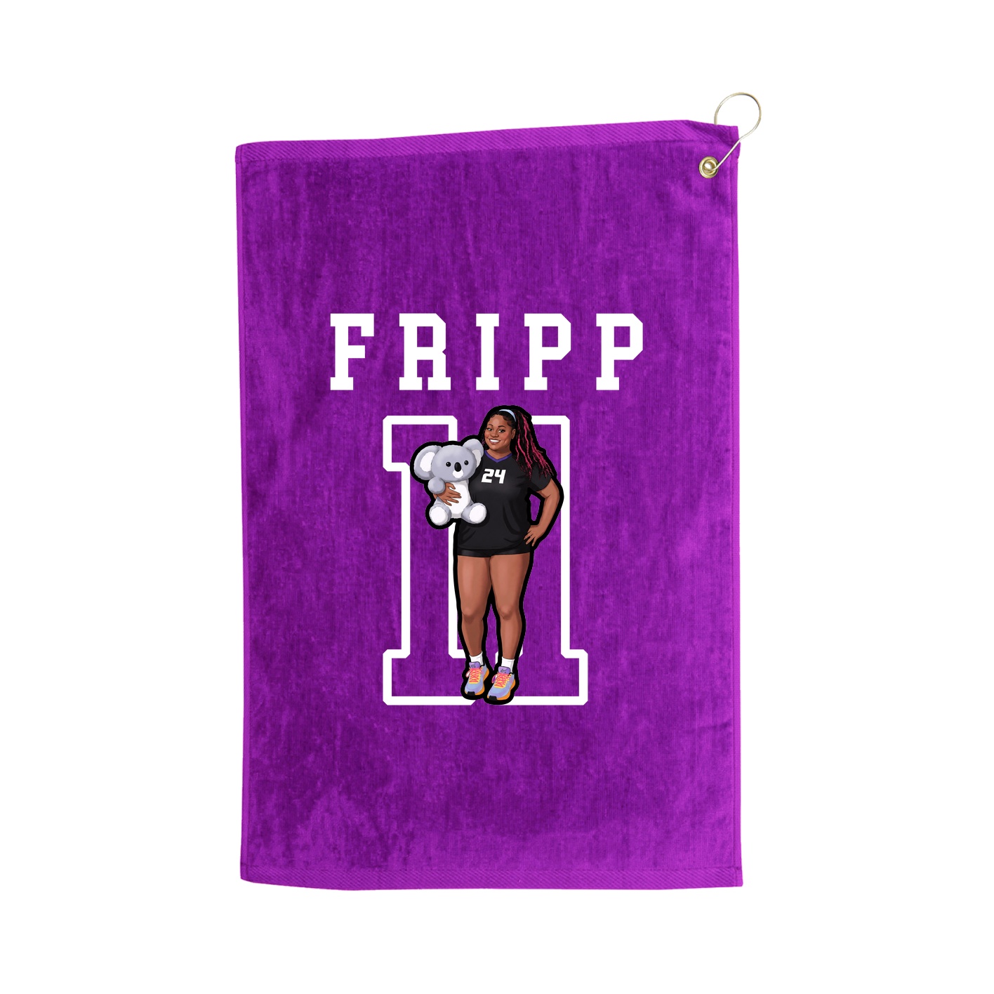 Golf Towel — Shirsey in Purple