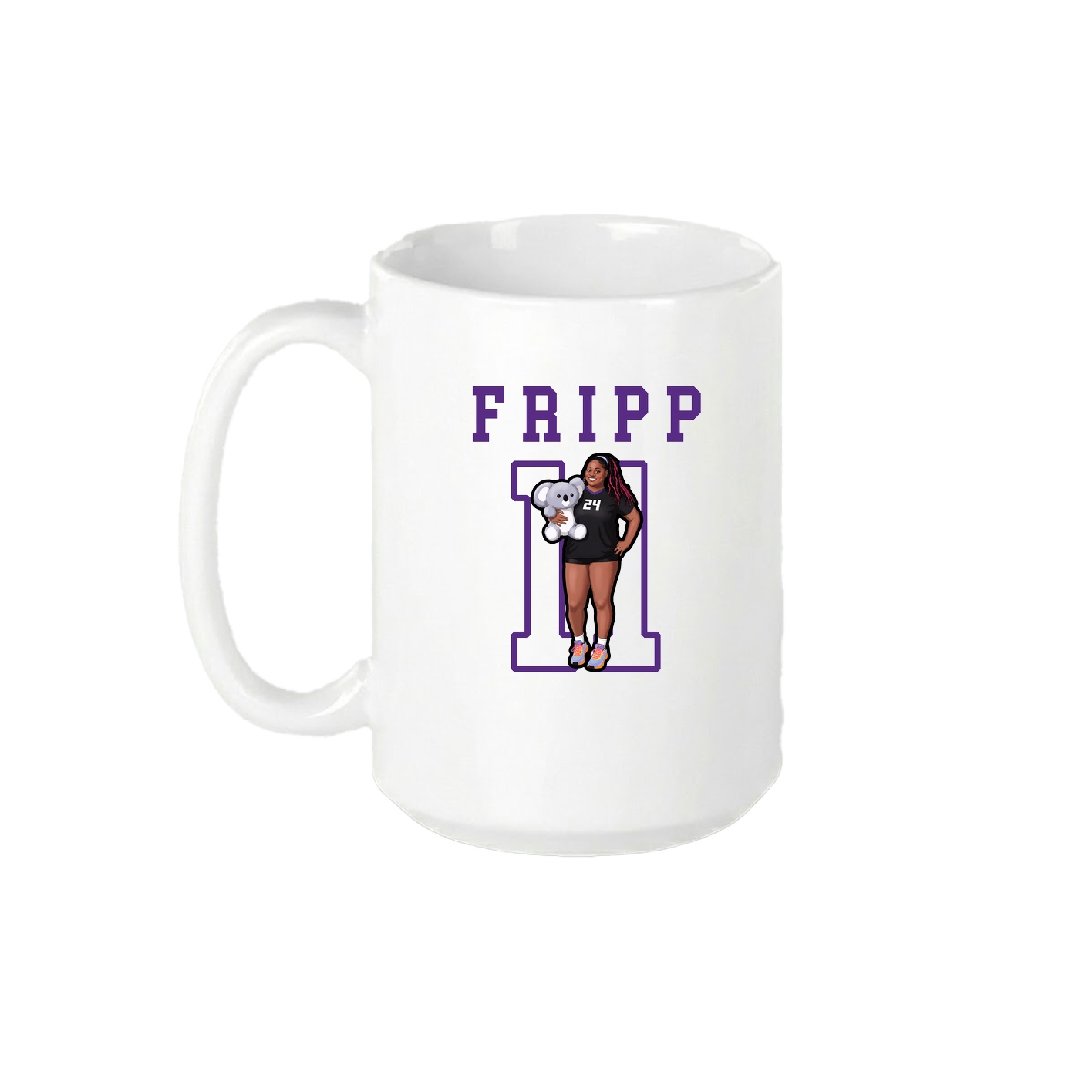 15oz Coffee Mug — Shirsey in White