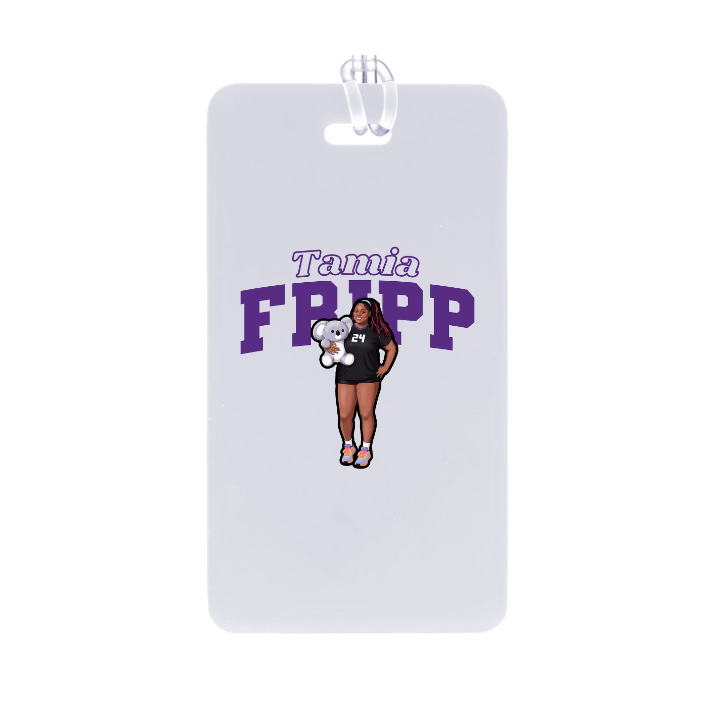 Bag Tag — Name Arch in Classic