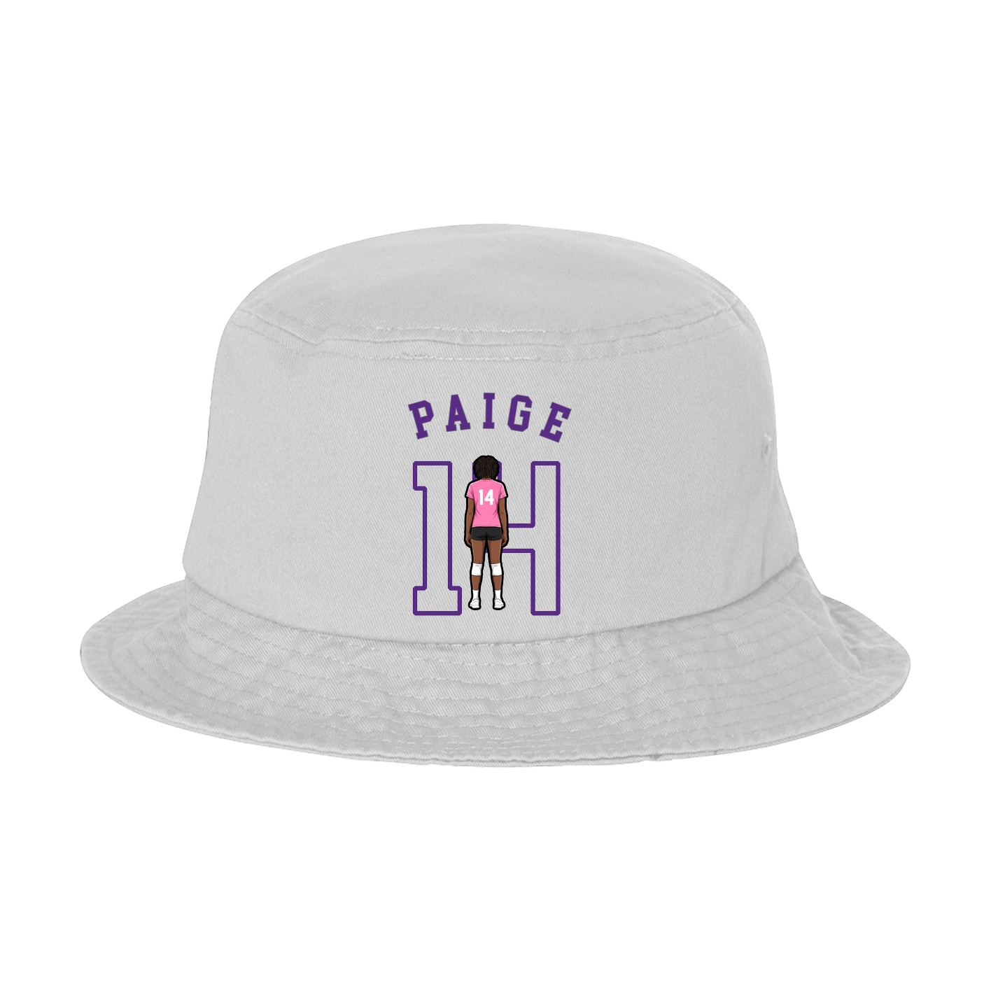 Bucket Cap — Shirsey Arch in White